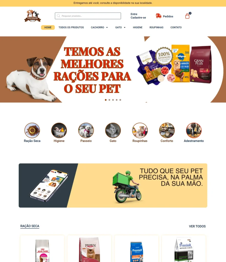 Projeto Focinhos Rações – Gratidão pelos pets!