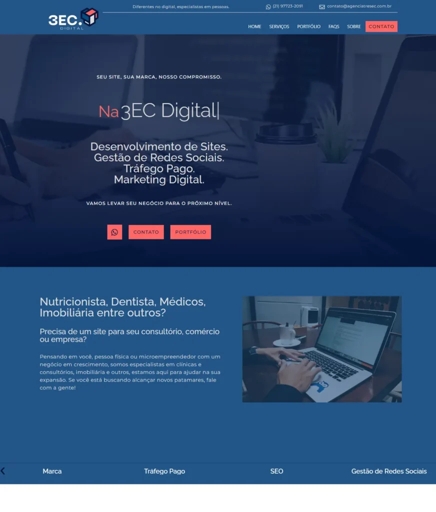 Desenvolvimento de Branding e Presença Online